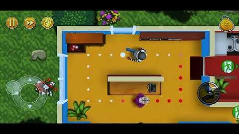 Robbery Bob -Gameplay Walkthrough Part 4 - Chapter 1: Suburbs (Android)