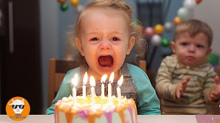 Funny Baby Crying in December Birthday - Funny Baby Videos | Just Funniest