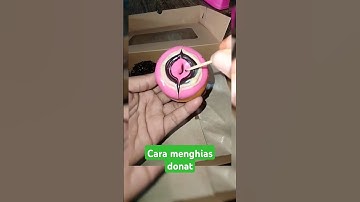 Thumbnail of cara menghias donat pake glaze  #dekorasicake  #shorts #menghiasdonat #pemula
