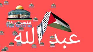 اسم عبدالله في خريطة فلسطين