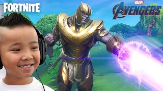 I'm Thanos Fortnite Avengers Endgame Gameplay With CKN Gaming