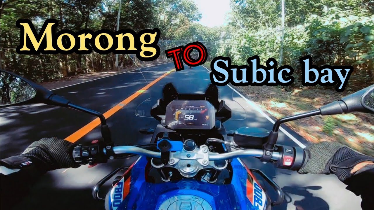 Morong to subic bay ride...