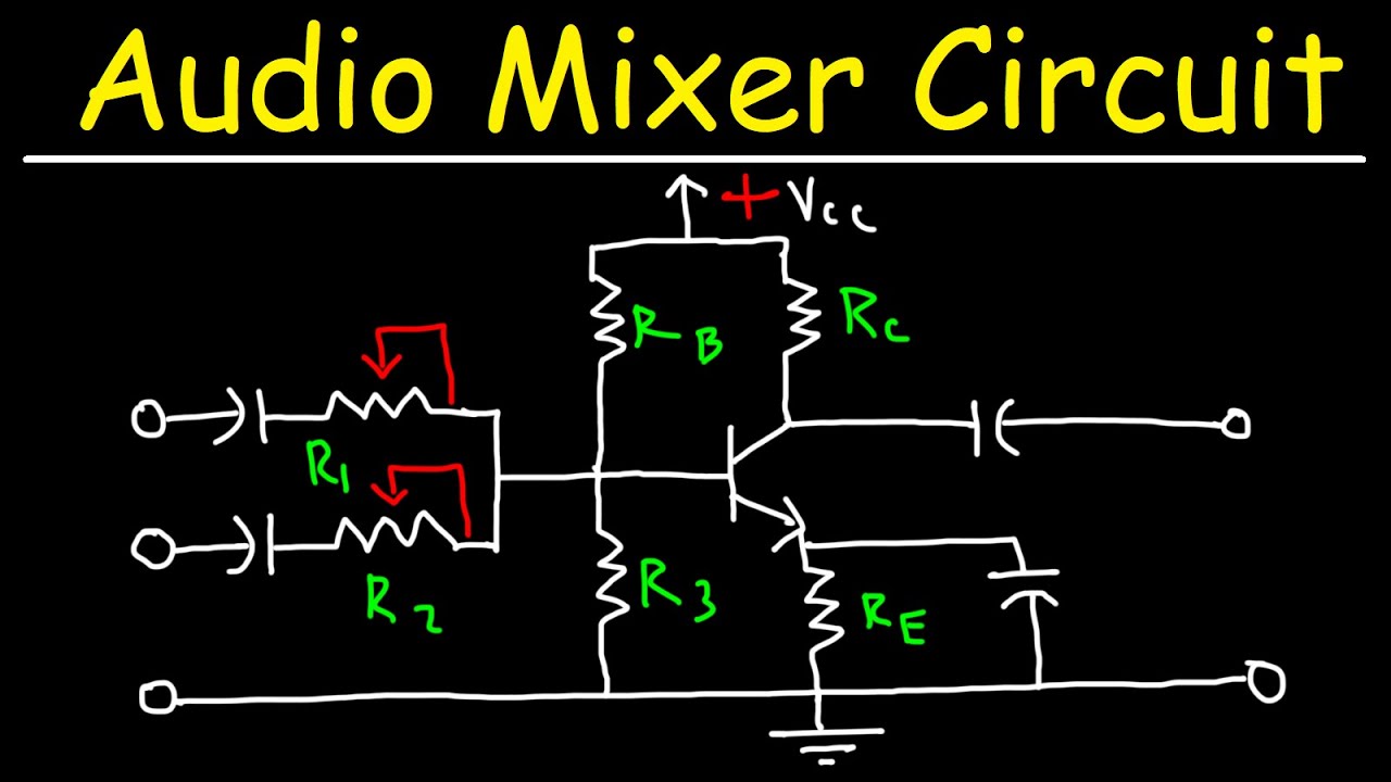 Audio Mixer Circuit - YouTube