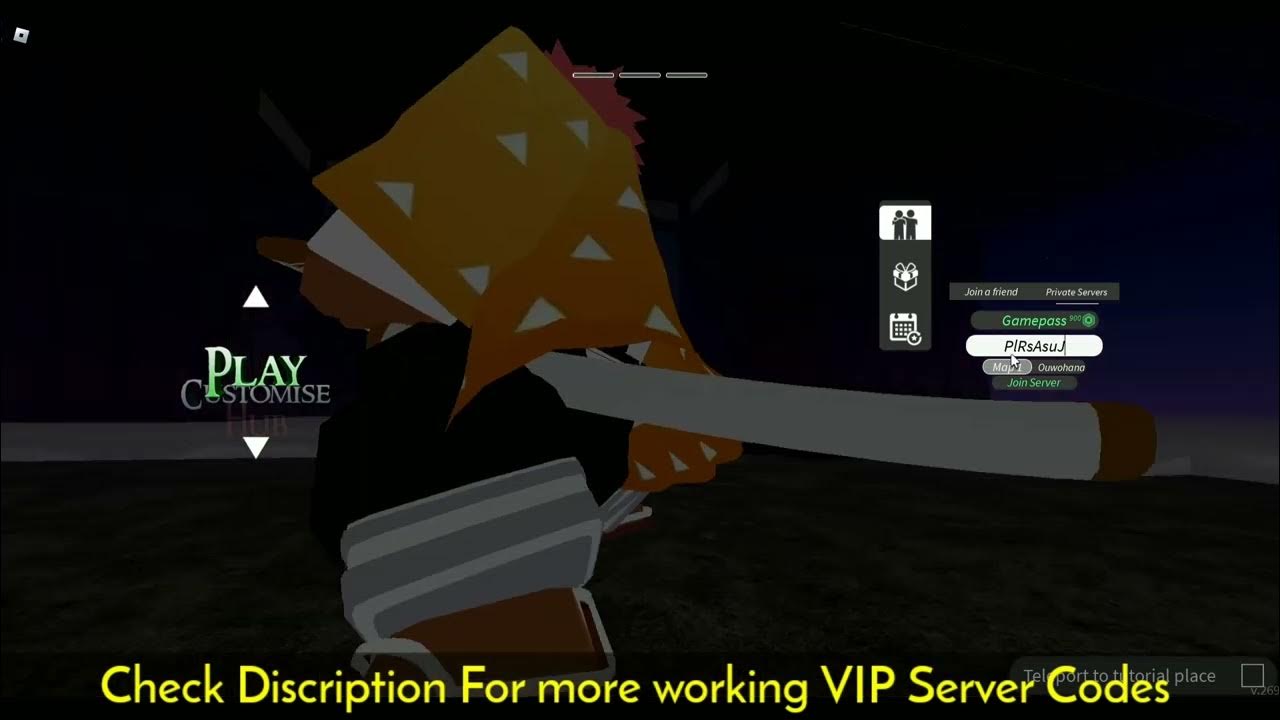 3 New] Project Slayers Private Server Codes (2023) l Project Slayers Free VIP  Server Codes 