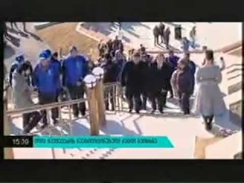 წიწამურში ილია ჭავჭავაძის რეაბილიტირებული ძეგლი გაიხსნა