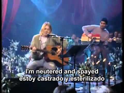Nirvana - On a Plain [MTV Unplugged Sub ingles - español] _arc
