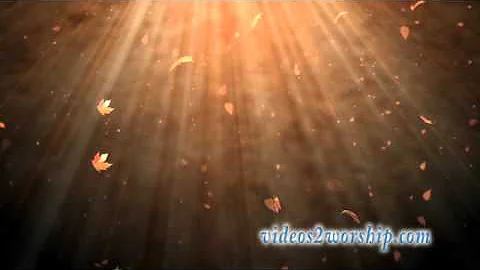 Autumn Motion Background: Falling Leaves