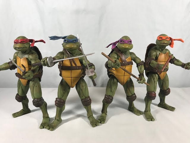 My NECA Teenage Mutant Ninja Turtles 1990 Movie Collection Ranked! 