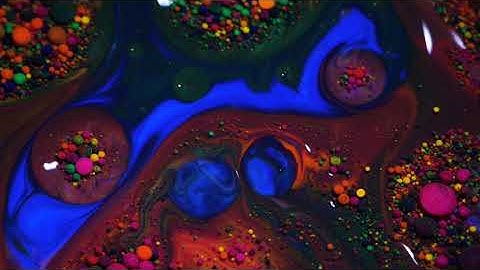 MAGIC FLUIDS HDR // 4K MACRO COLORS // HDR VISUALS // FLUID ART //