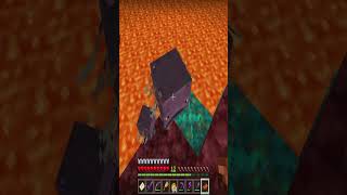 How to Find a Nether Fortress and Blaze Rod Short #minecraft #minecraftshorts