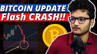 🚨 Bitcoin Flash  to Last Support | Keep this Area in Mind