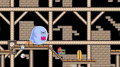 SMBX Custom Level - The Haunted House