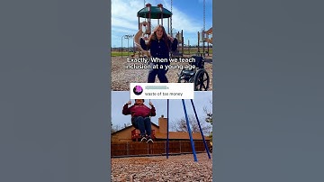Did you really say that about inclusive playgrounds?! #shorts #inclusion #advocate #nonprofit