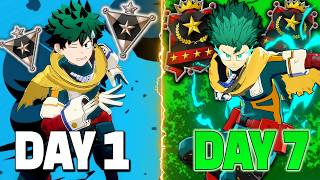 I Spent 7 Days MASTERING OFA Deku To See If He's BROKEN!