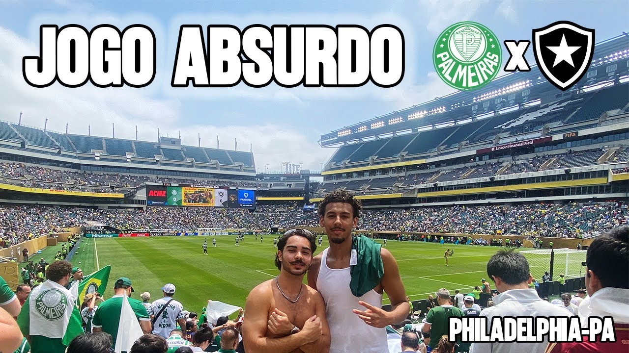 JOGO EMOCIONANTE!!! PALMEIRAS 1X0 BOTAFOGO