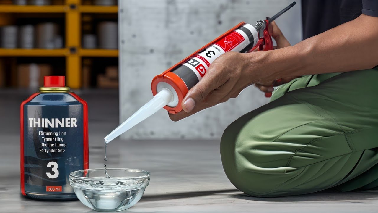 Миллионы людей не знают! Смешайте растворитель и силикон, и вы будете поражены результатами