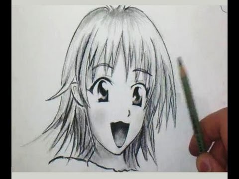 Comment Dessiner Un Visage Manga De Fille Tutoriel