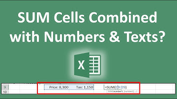 How to Combine Text & Numbers into ONE Cell in Excel