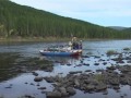 Рыбалка в Якутии, Учур, таймень 30кг, 7 часть