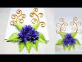 Wallmate  paper flower wallmate wall hangings with paper  wall hanging craft ideas 2020