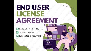 End User License Agreement Legal Document | Download Link is in the Description