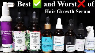 Best and worst of Hair Growth Serum
