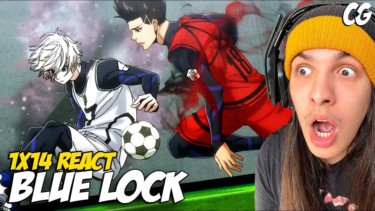 ISAGI E NAGI VS BAROU E NARUHAYA - React Blue Lock EP 14 