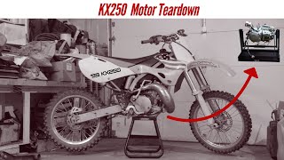 Inside a '90s KX250 Motor | KX250 Rebuild 2
