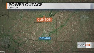 Power restored for some in Clinton, over 1000 still impacted by outage
