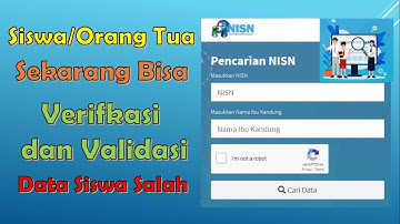 Data Siswa Salah...!!! Sekarang Bisa Verval Oleh Siswa/Orang Tua