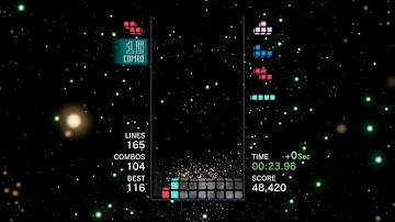 Tetris Effect - Combo PB (126) Rank SS