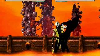 Mortal Kombat Project:Scorpion's Lair-Stage Test