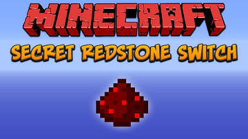 Secret Redstone Switch