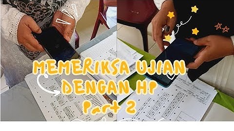 Memeriksa Ujian dengan Hp Part 2 |Cara Membuat Lembar Jawaban di Aplikasi Evalbee