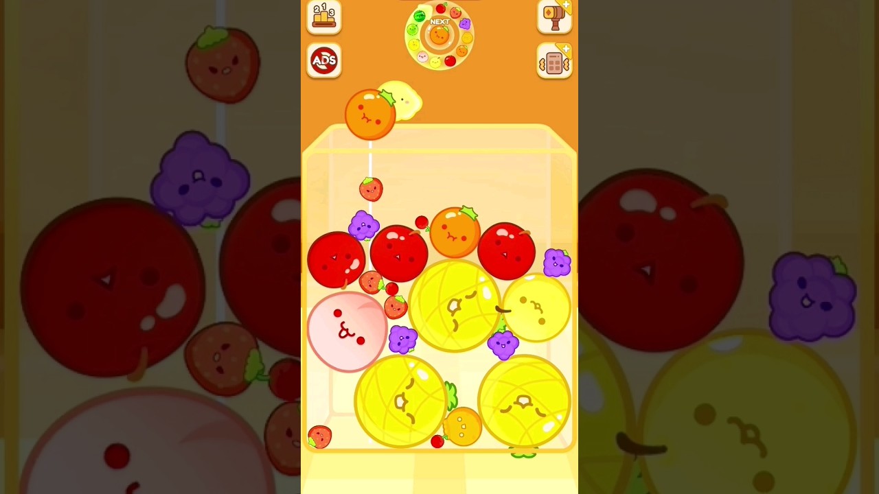 Can I have a one watermelon? 😫 | Watermelon merge east-to-play game | #mobilegaming