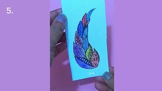 12-Easy Watercolor Painting Ideas for Beginners Step by Step/Easy Painting #miss art & craft gallery