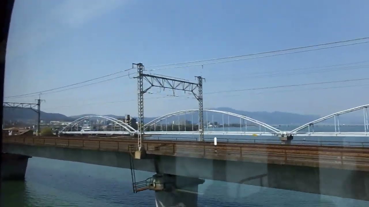 JR西日本223系 側面展望 野洲→山科（新快速） ホシW5編成 - YouTube