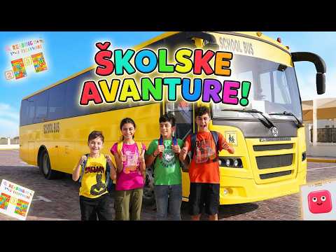 Jason, Heidi i Zidane u školi!🏫 | Zabavne školske avanture za djecu!