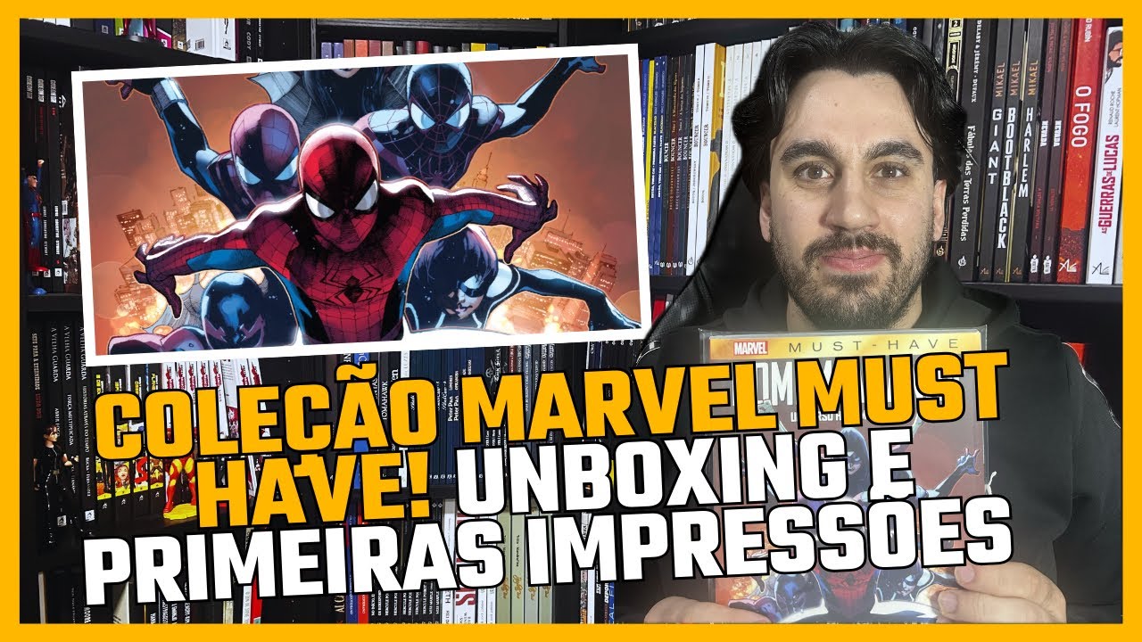 UNBOXING E PRIMEIRAS IMPRESSÕES DO 1º VOLUME DA COLEÇÃO MARVEL MUST HAVE! | BD | Station Comics #203