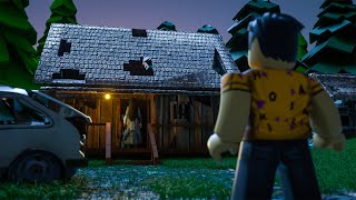 Do NOT Enter This HAUNTED CABIN at NIGHT in ROBLOX!
