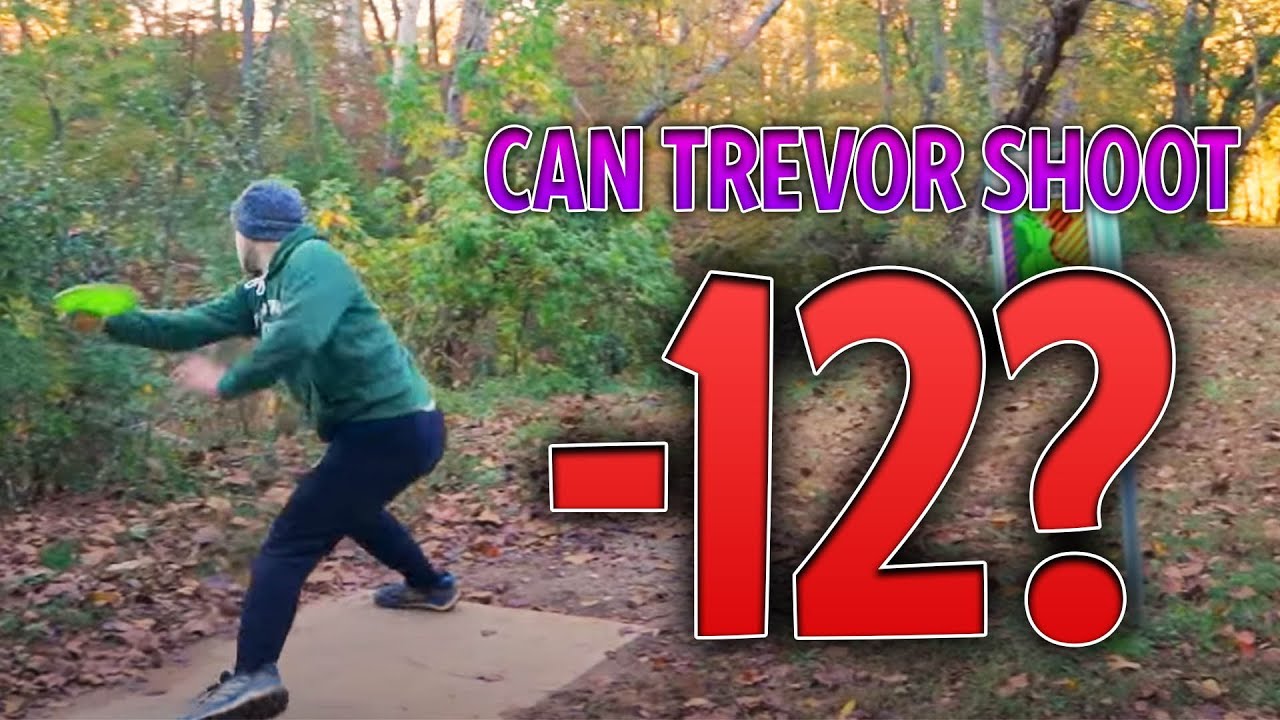 Can Trevor Beat Hunter's Record?! Disc Golf Challenge YouTube