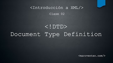 ¿Qué son los DTDs? 💻 | Introducción al XML | Ejemplo y Tutorial en Visual Studio Code