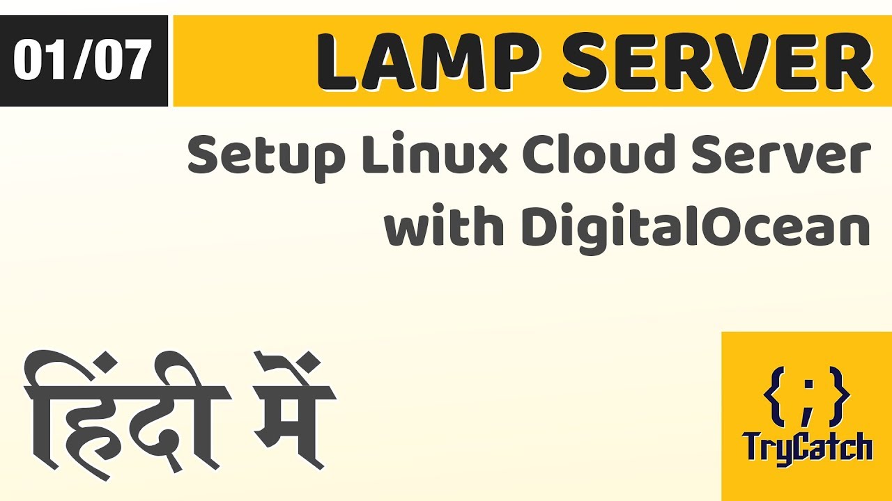 LAMP 01 Setup Linux Cloud Server with DigitalOcean Hindi YouTube