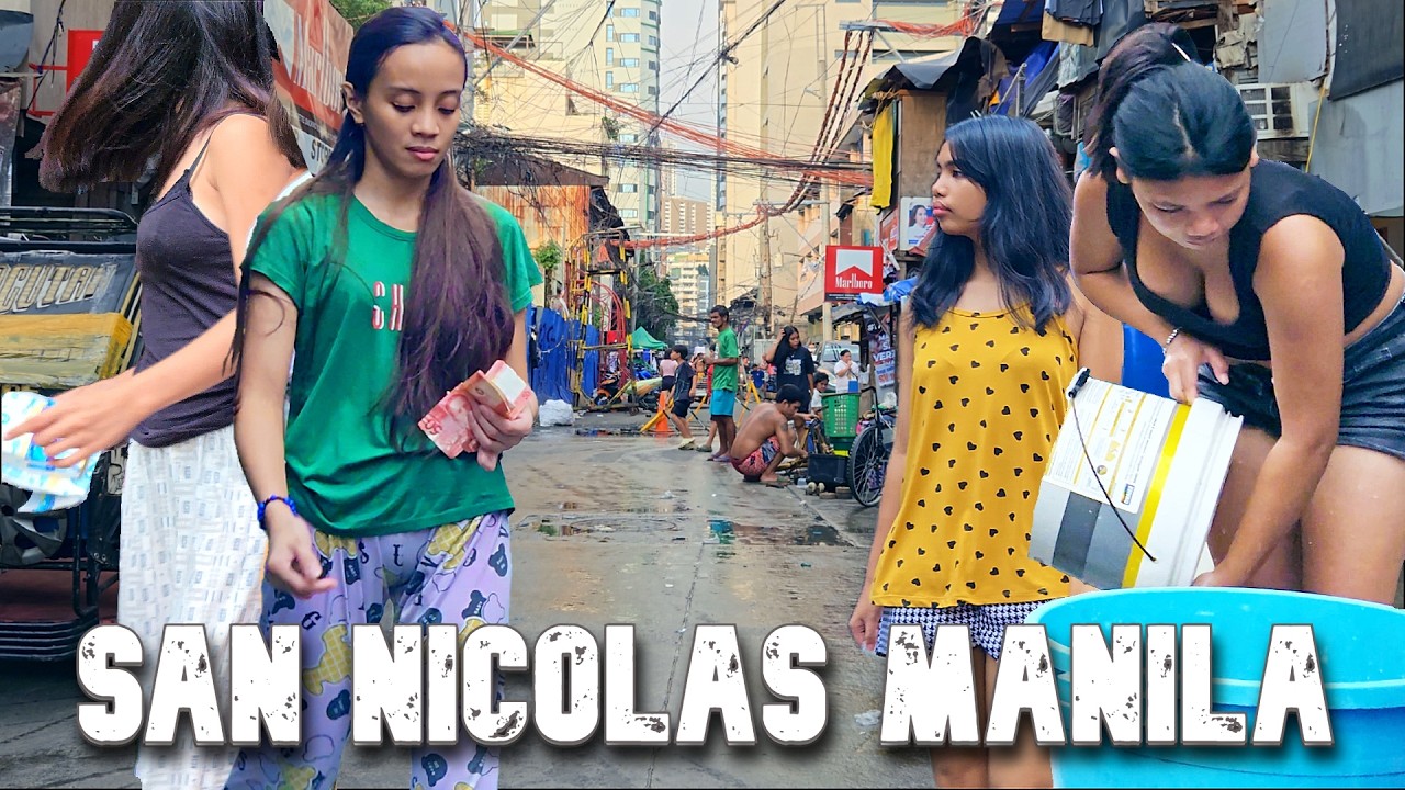 San Nicolas Unfolded | Living Alleys Beneath Manila’s Relentless Pulse | [4K] 🇵🇭