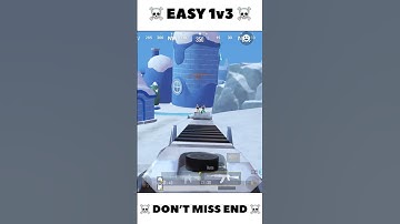 ☠️ EASY 1v3 ☠️ #shorts #bgmi #pubg #pubgmobile