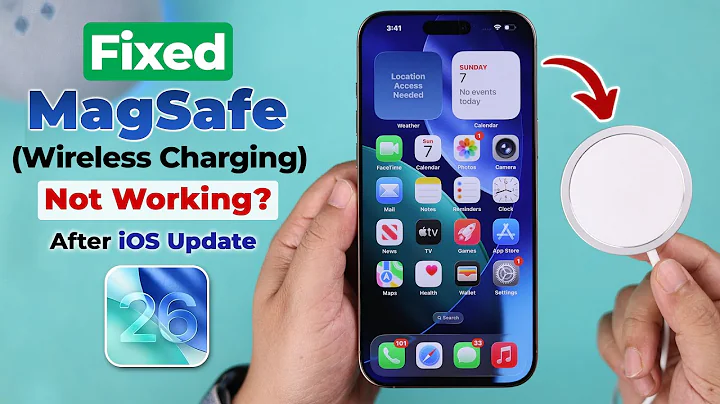 Fix: iPhone Not Charging Wirelessly After iOS 26 Update!