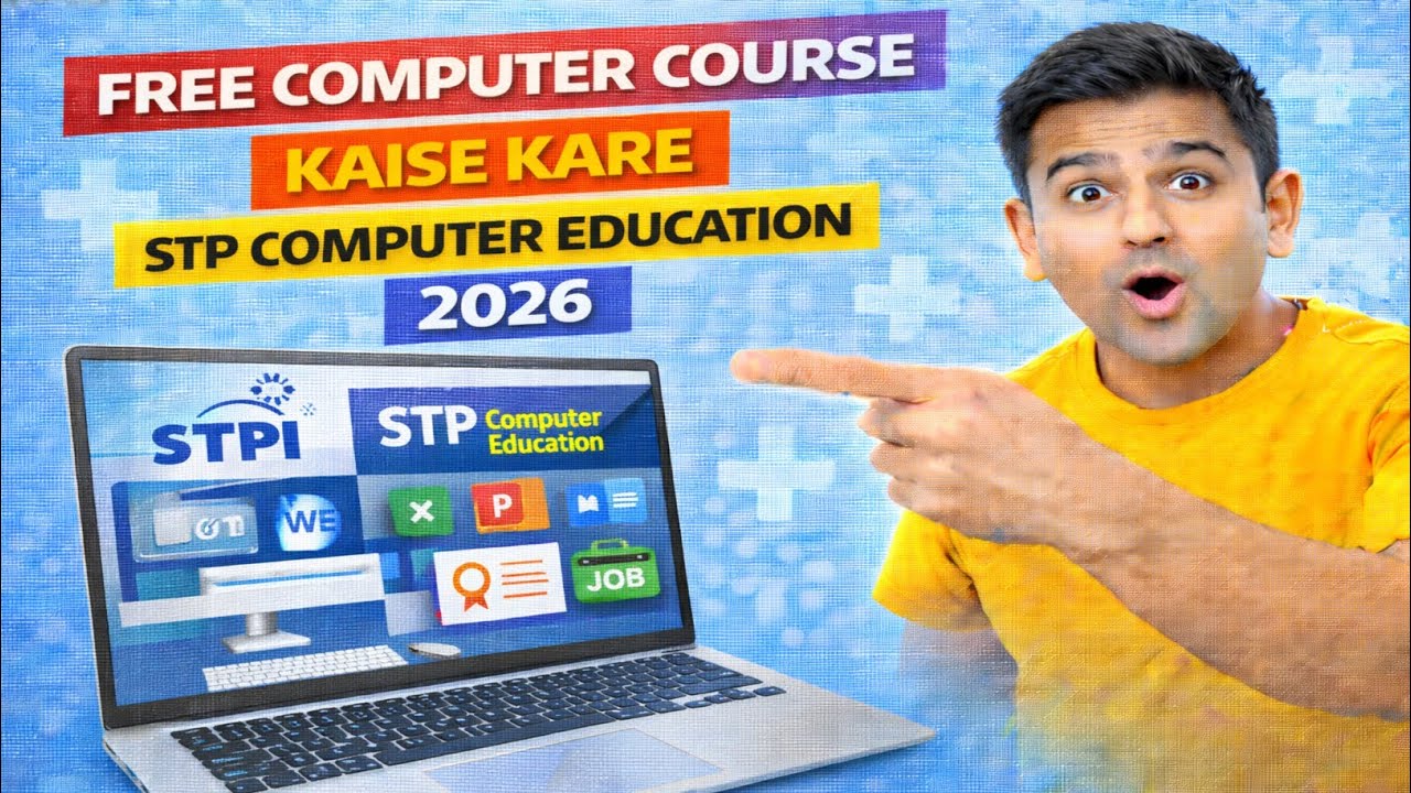 Free Computer Course KAISE Kare | STP Computer Education | 2026 - YouTube