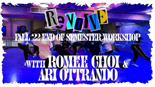 ROMEE CHOI & ARI OTTRANDO/REVOLVE fall ‘22 end of semester workshop/C.A.B by Chris Brown