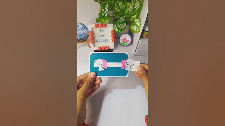 DIY slider card idea❤️ #diy #art #artandcraft