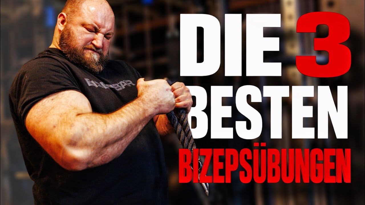 Bizeps Training vom stärksten Mann Deutschlands